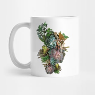 Succulent visitors Mug